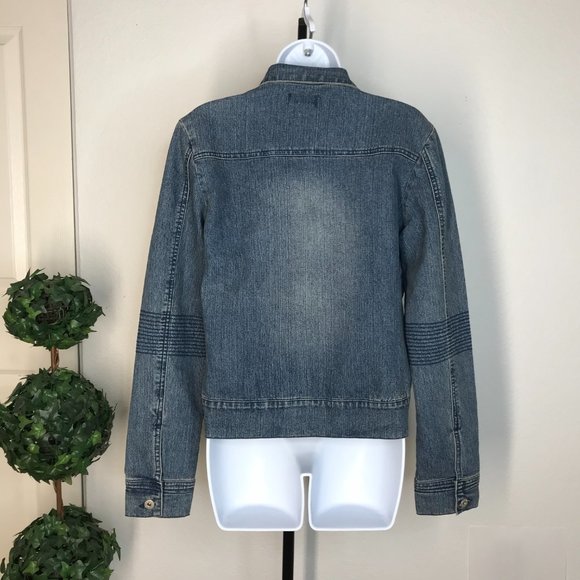🏍️Bongo Denim Jacket | Blue | Size 9 - Picture 6 of 12